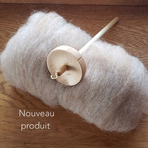 Fuseau pour filer la laine, projet réalisé pour Filer Doux